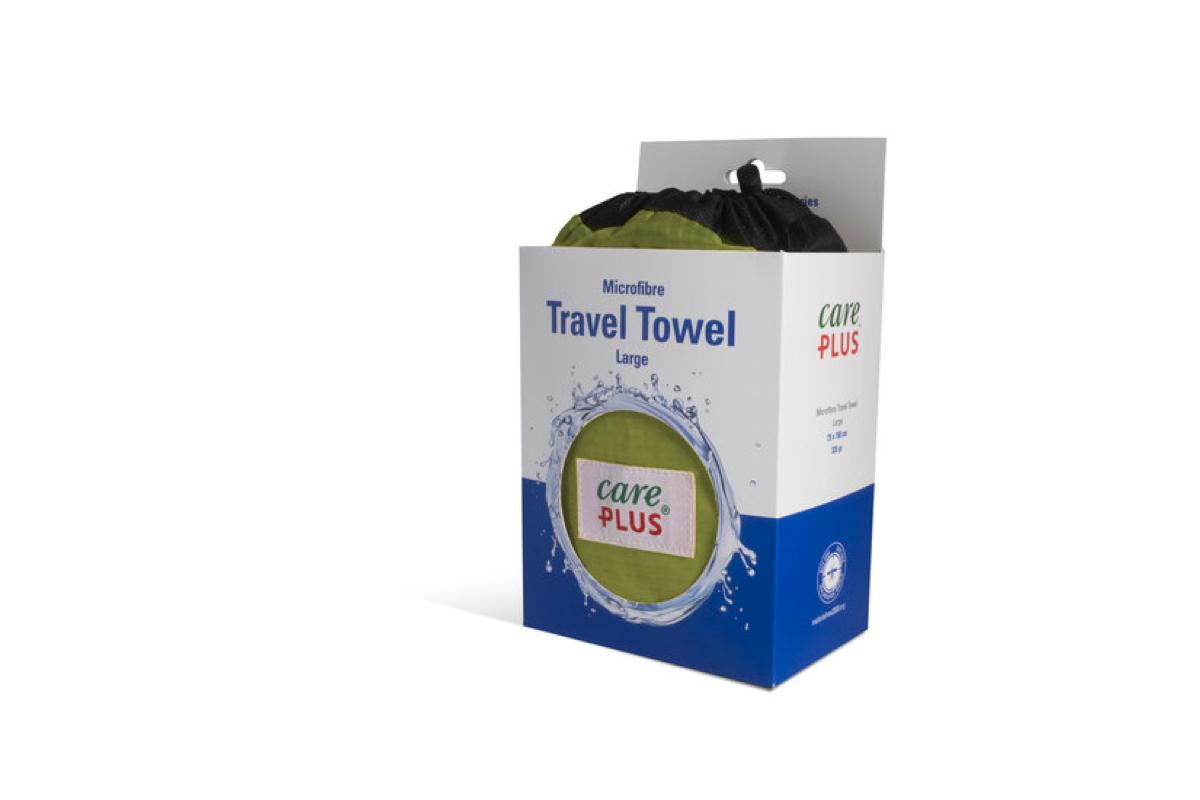 CarePlus Travel Towel Pesto