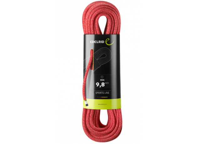 Boa 9,8 mm Enkeltouw - rood - 70 meter