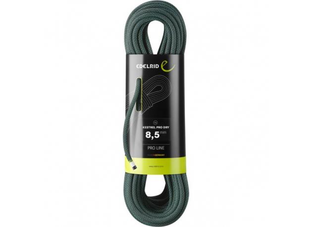 Edelrid Kestrel Pro Dry 8,5 mm - Neon Green 50 Meter