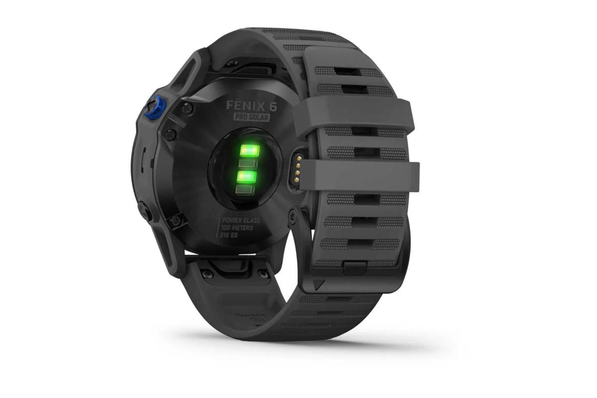 GPS Watch Fenix 6 Solar Black