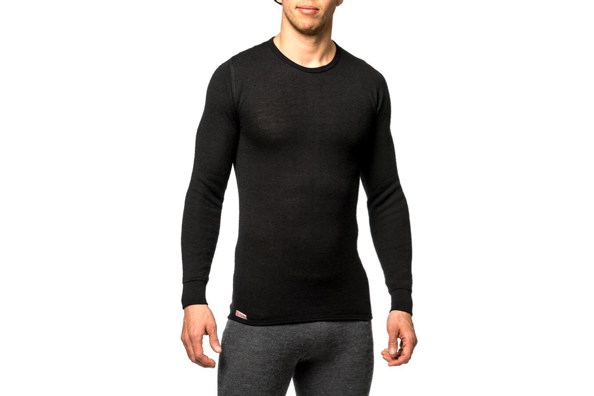 Woolpower Crewneck 200G - Black - Small