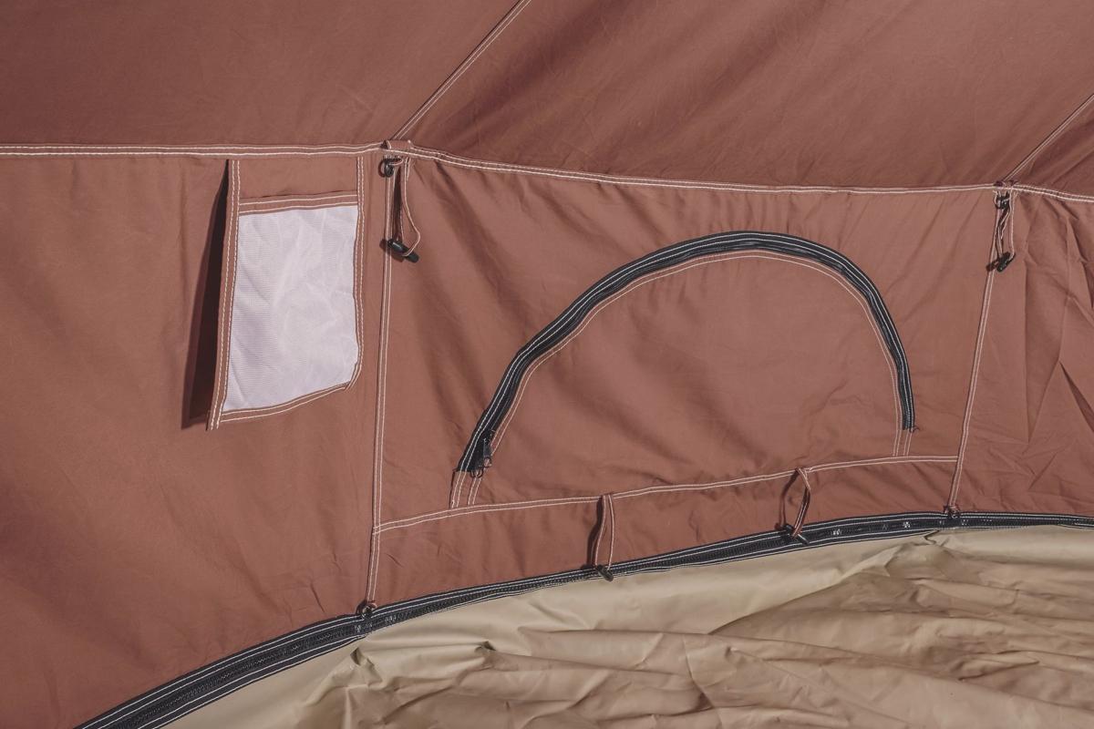 Spatz Tent Cotton Exchange Hazel Brown