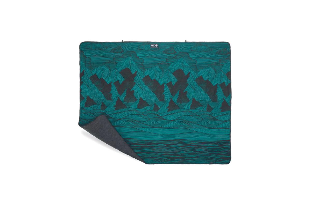 ENO FieldDay Blanket Mountains to Sea/Seafoam