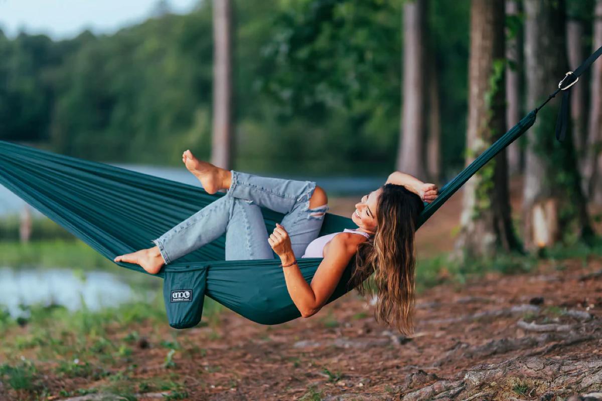 TravelNest Hammock & Straps combo Marine