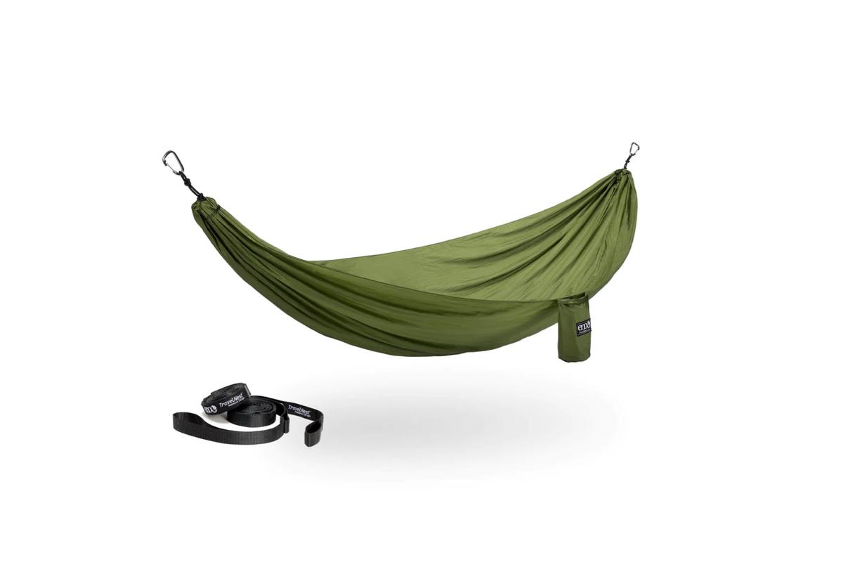 TravelNest Hammock & Straps combo Moss