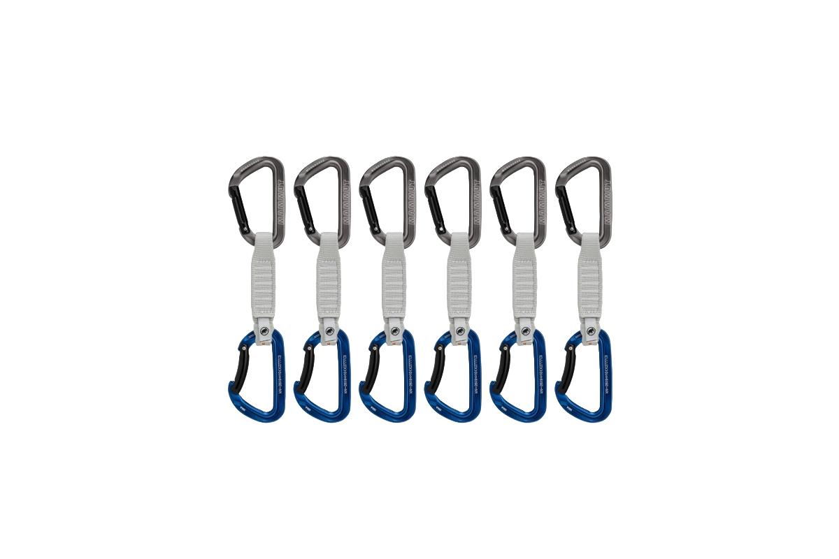 Mammut Workhorse Keylock 12 cm Quickdraws (6) - Blue