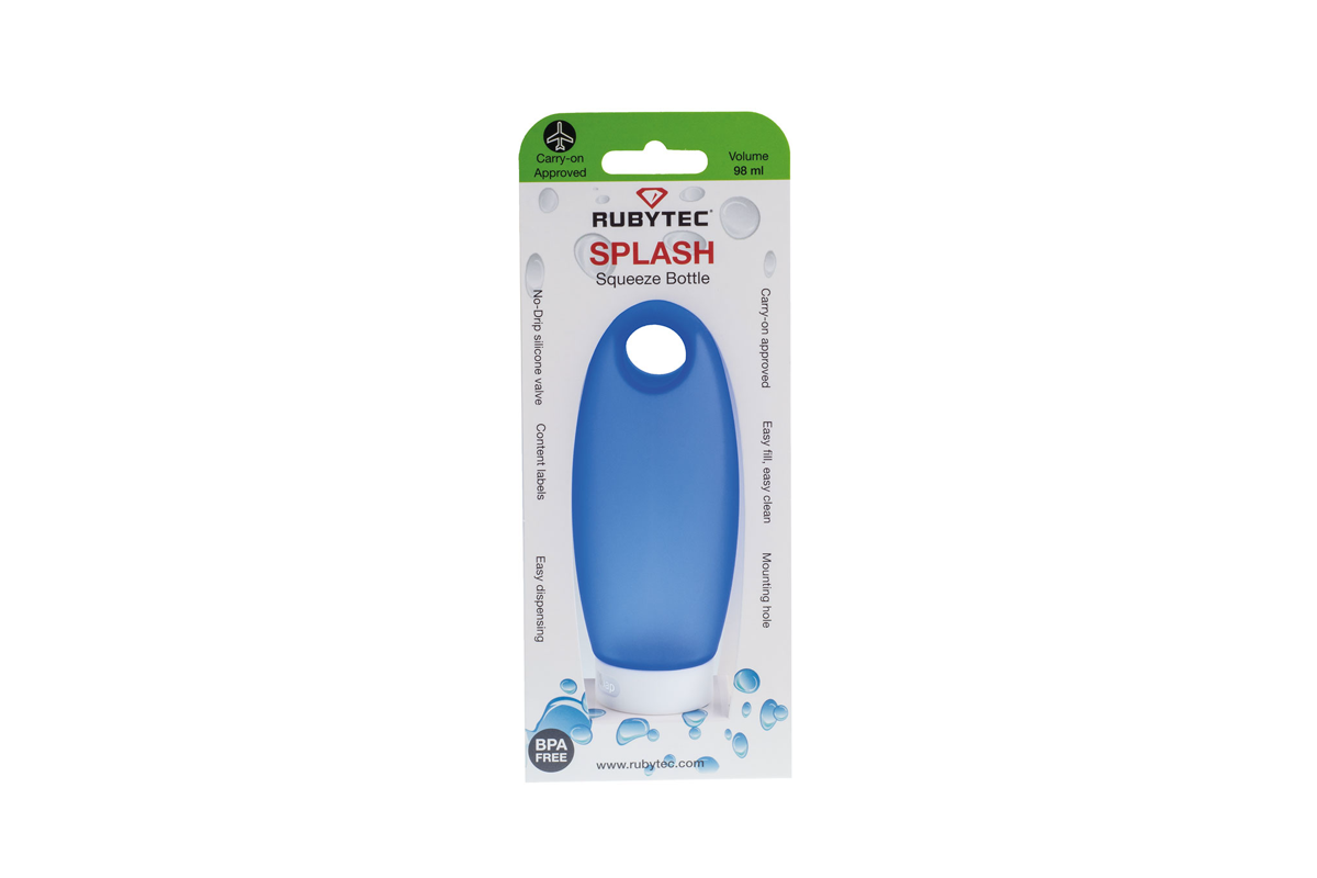 RUBYTEC Splash Squeeze Bottle Blue