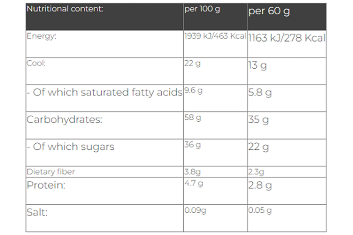 Pure Power Energy Snack Coconut 60 gr