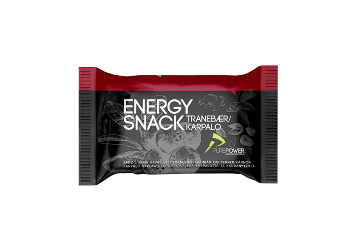 Pure Power Energy Snack Cranberry 60 gr