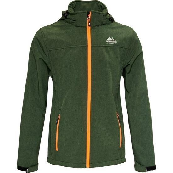 Mats Mens Softshell Green Melange 