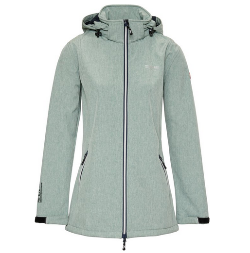 Ronda Ladies Softshell Green Melange