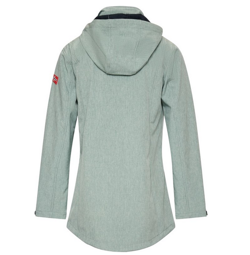 Ronda Ladies Softshell Green Melange