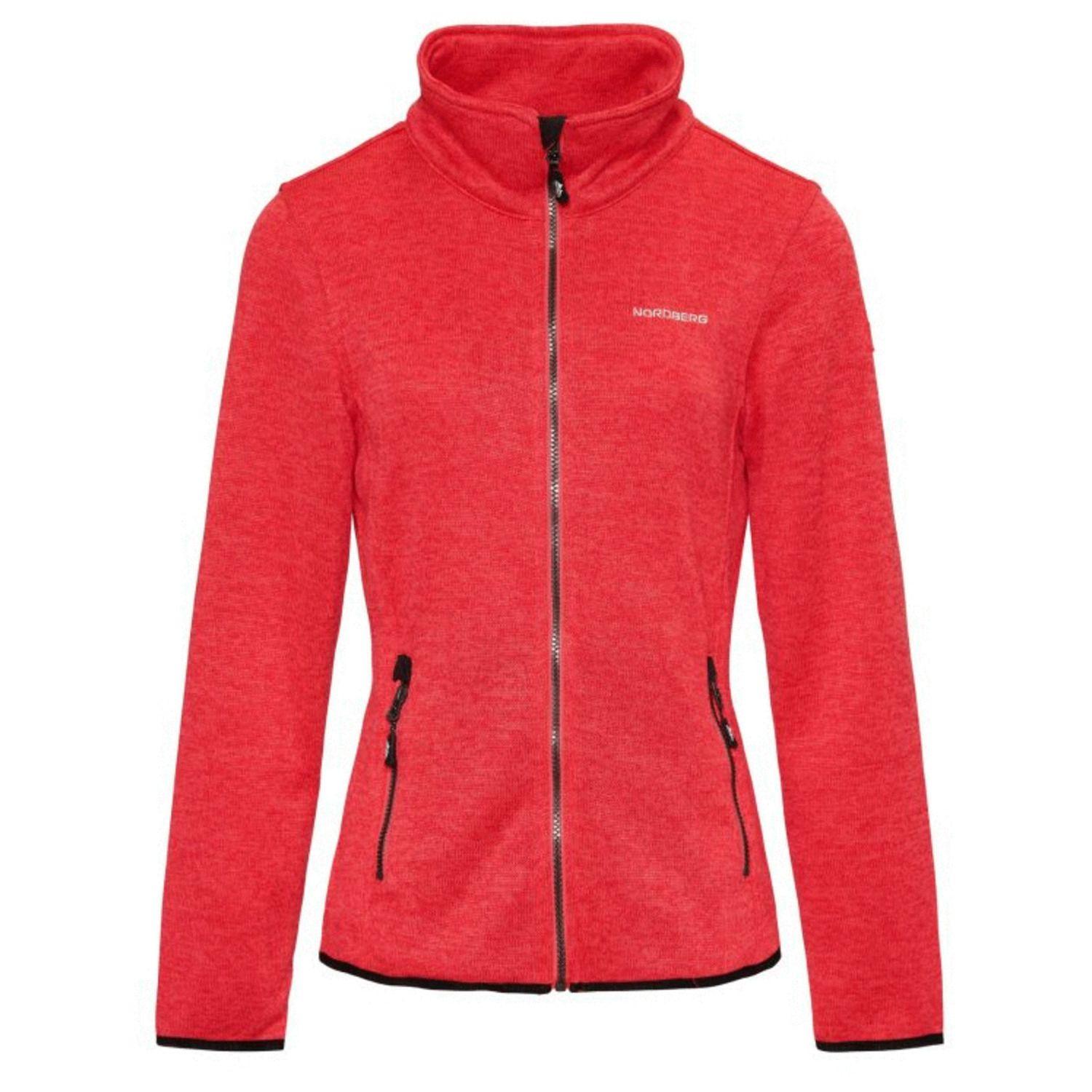 Andrea Ladies Polar Fleece Red 