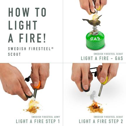 Light My Fire - Firesteel Scout BIO - Hazyblue