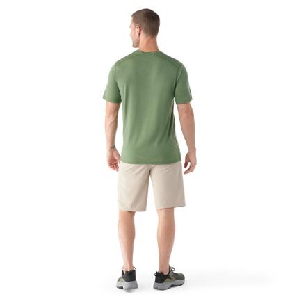 Men's Merino Short Sleeve Tee Fern Green 