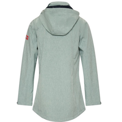 Ronda Ladies Softshell Green Melange